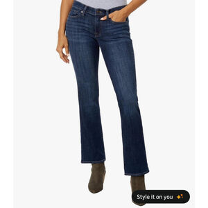 Lucky Brand Women Size 4/27 Regular Sweet Boot Mid-Rise Blue Jeans Dark Blue